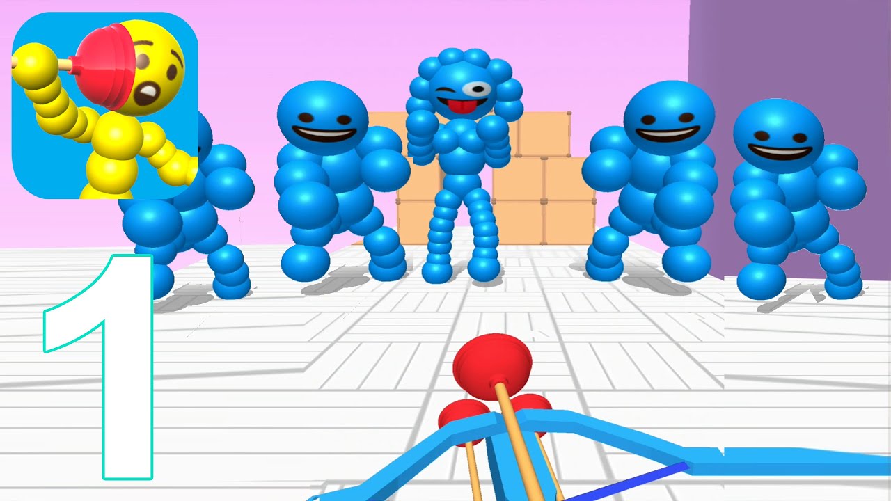 Plunger Hero Gameplay Walkthrough Part 1 (IOS/Android)