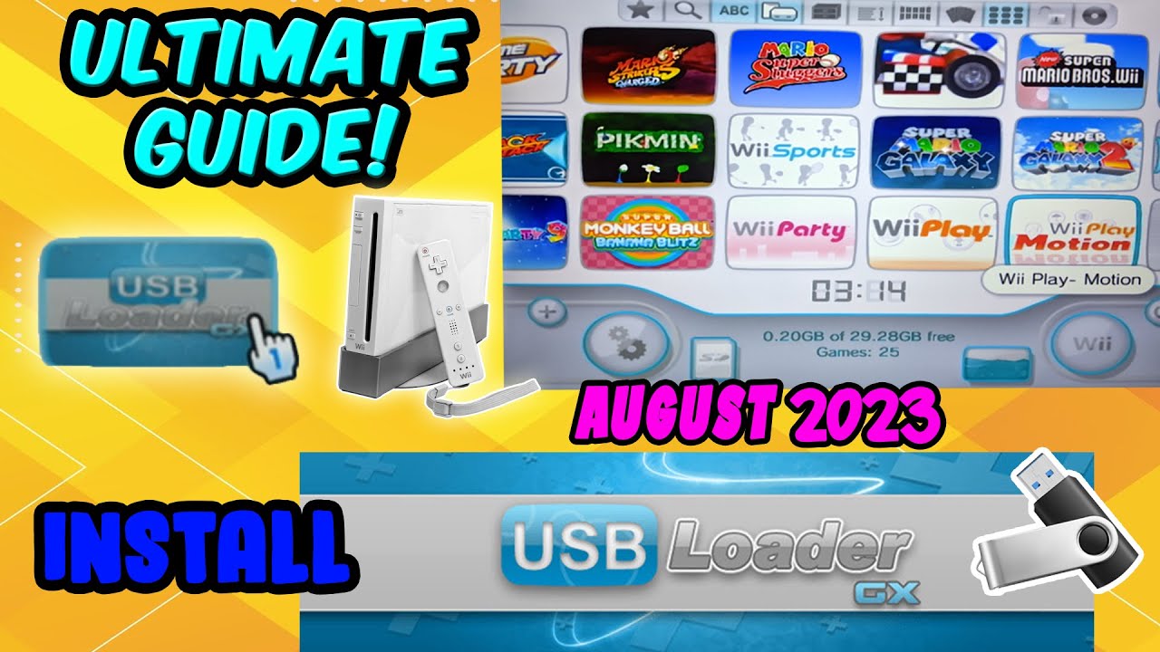 FULL GUIDE to Play Games on Wii USB Loader GX Tutorial 2023