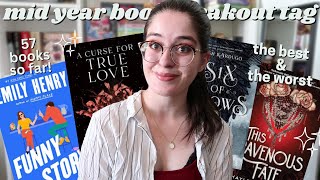 favourite books, new releases, & disappointments 📚 MID YEAR BOOK FREAKOUT TAG