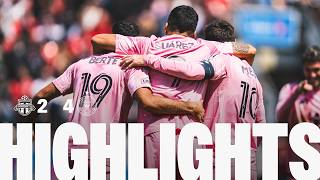 HIGHLIGHTS | Toronto FC vs Inter Miami CF Toronto Fc Vs Inter Miami Cf Full Match Highlights