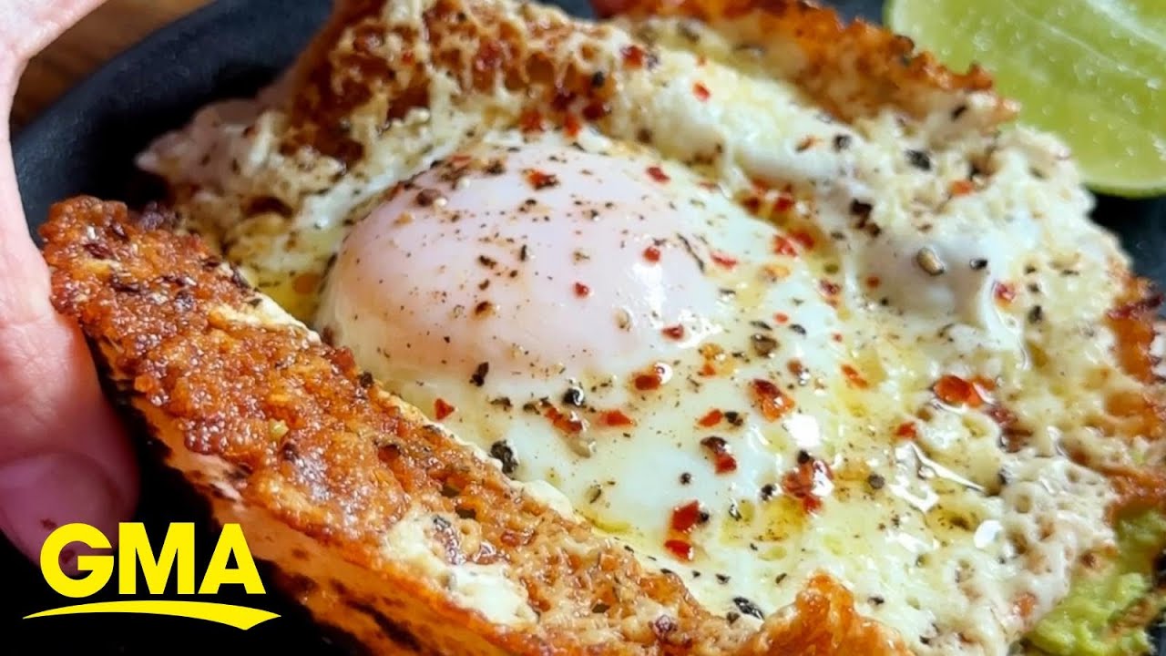 Viral Chilli Oil & Feta Fried Eggs - The Foodie Diaries