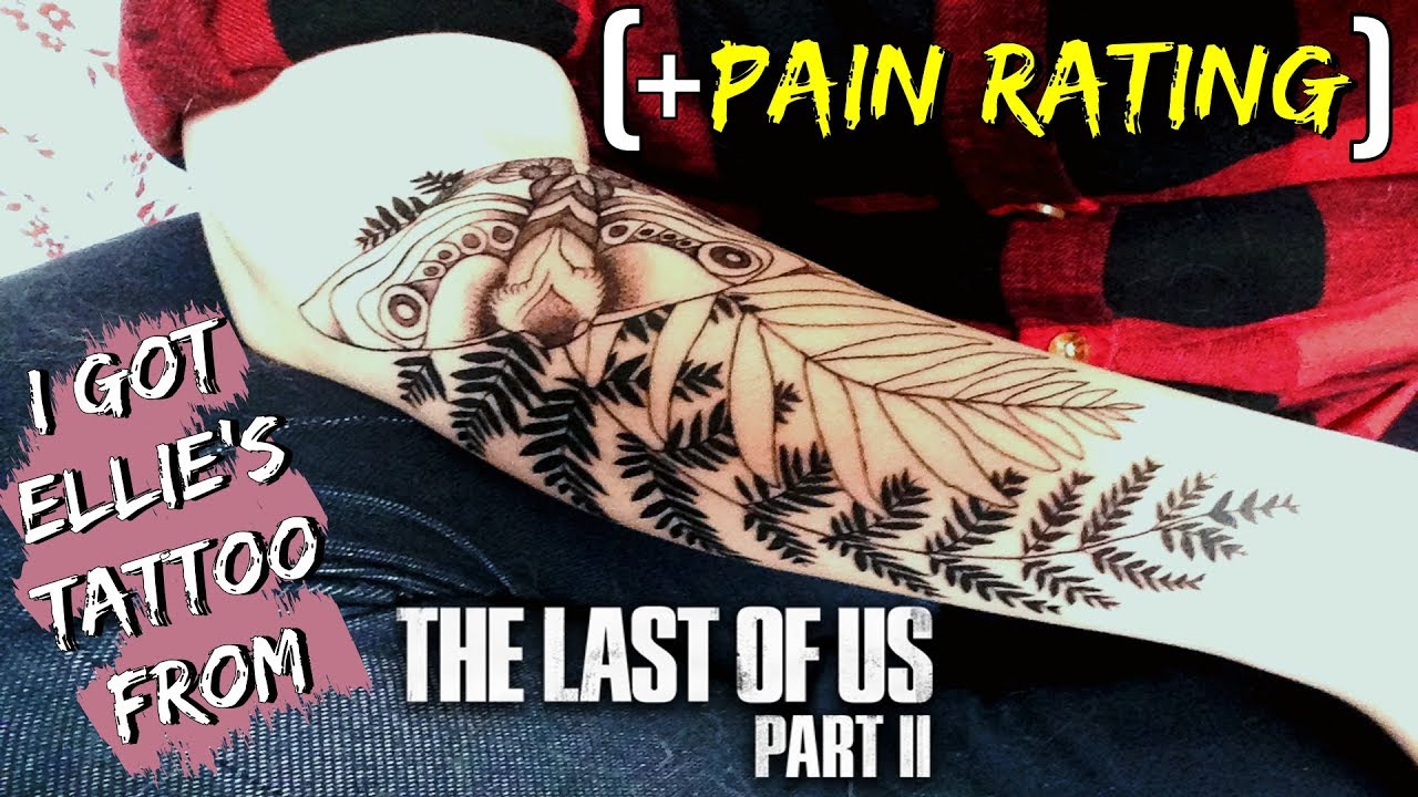 The last of us 2Ellie tattoo  Gaming tattoo, Tattoos, The last of us