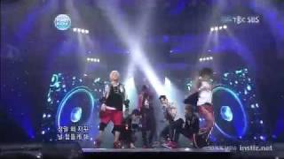BEAST - Mystery @ SBS Inkigayo (091206)