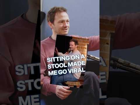 Did sitting on a stool make me go viral?