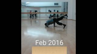 1 Year Windmill Progression
