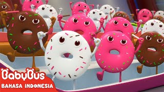 Yuk Tebak Donat Mana Yang Paling Cepat Berlari | Lagu Anakanak | BabyBus Bahasa Indonesia