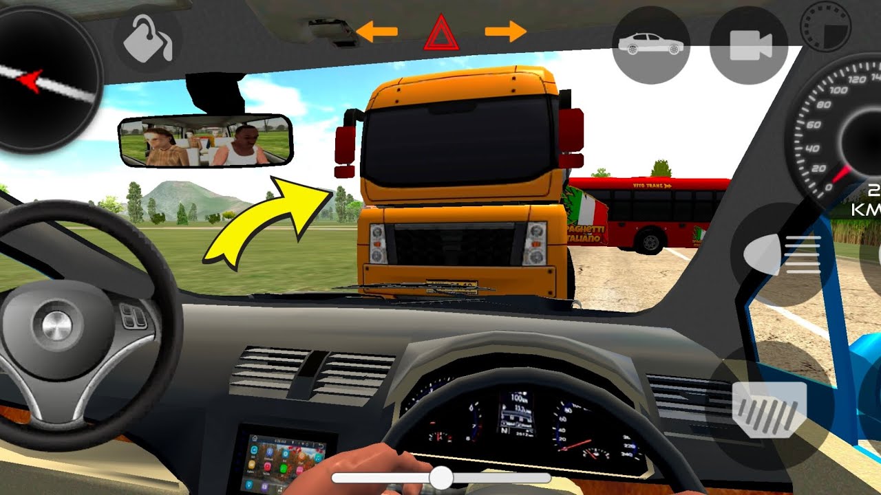 😰Accident होने से बाल-बाल बचें | (गाड़ी वाला गेम) | Indian cars driving 3d simulator gaming video 