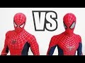 Hot Toys Amazing Spiderman 2 VS Spiderman 3 Comparação / DiegoHDM