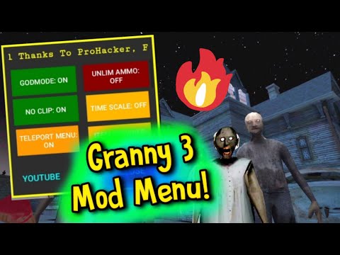 Granny 3 Mod Menu Mediafire🔥, Granny 3 Mod