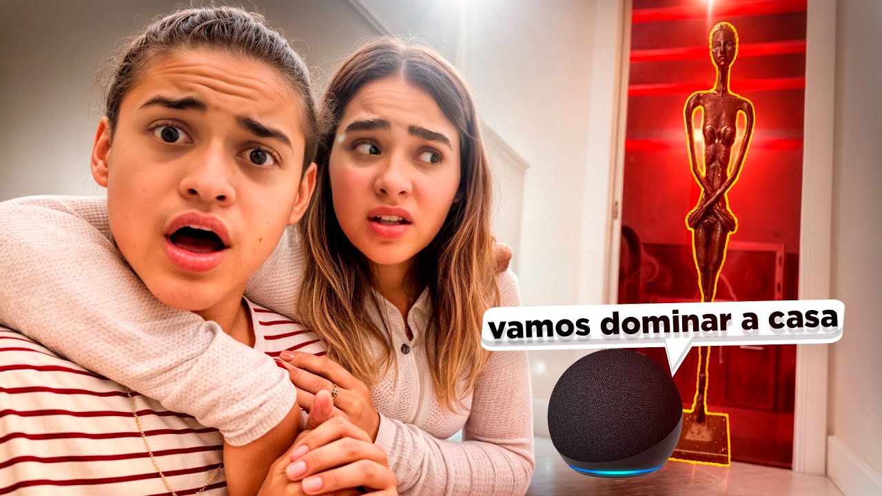 A ESTÁTUA ESTÁ CONTROLANDO A ALEXA - ESTAMOS PERDIDOS !!!