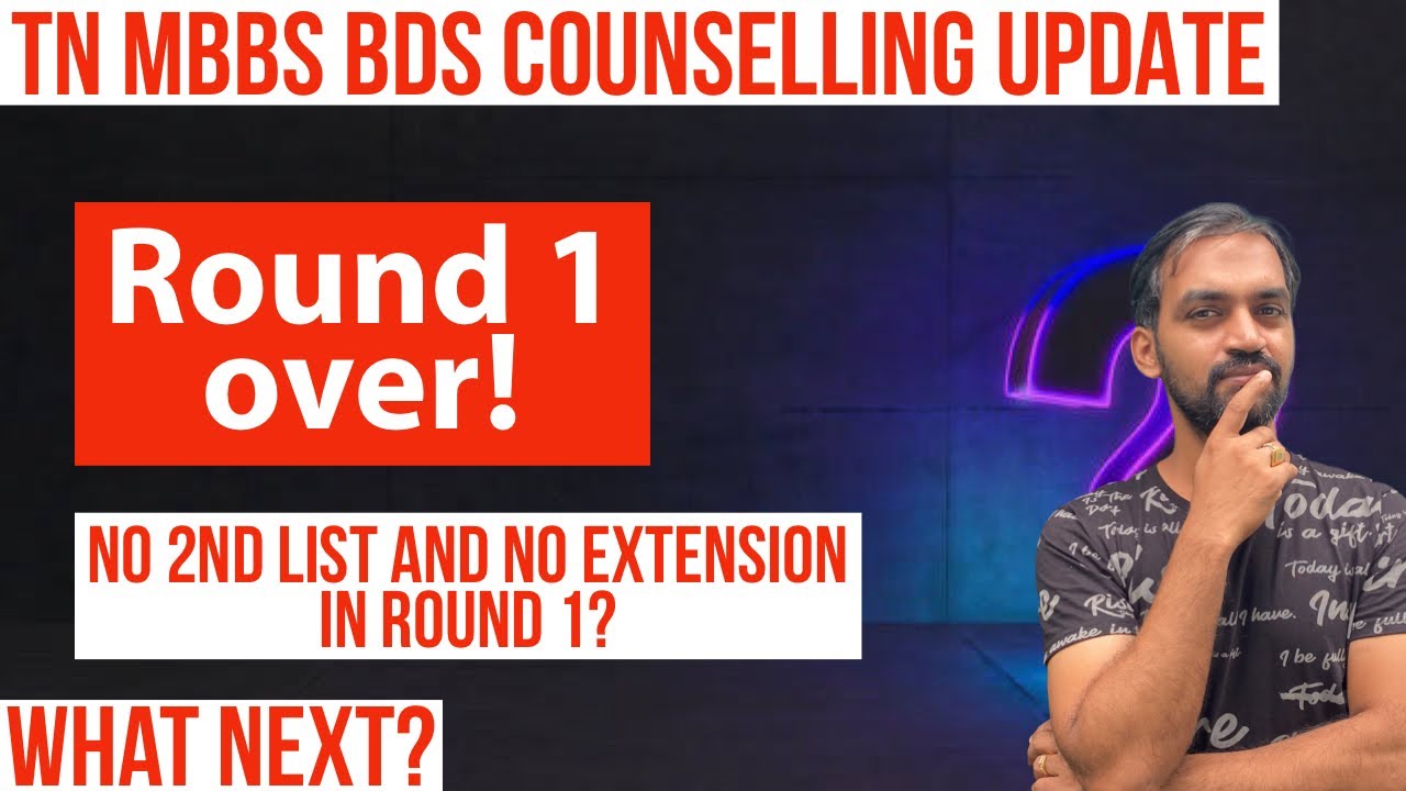 Round 1 Certificate Verification over What next? TN Medical