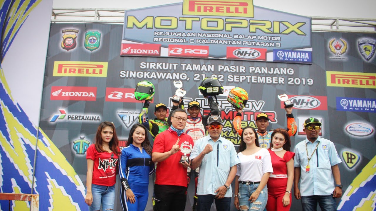 Video kompilasi kejurnasmotoprix seri 3 sircuit taman pasir panjang singkawang 