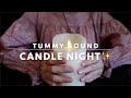 【ASMR音フェチ】キャンドルの灯り🕯Candle night🕯（tummy sound・Mouth sound）【ASMR癒しのしずく】