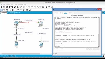 VIDEO TUTORIAL PEMERIKSAAN PERMASALAHAN PADA ROUTING STATIS