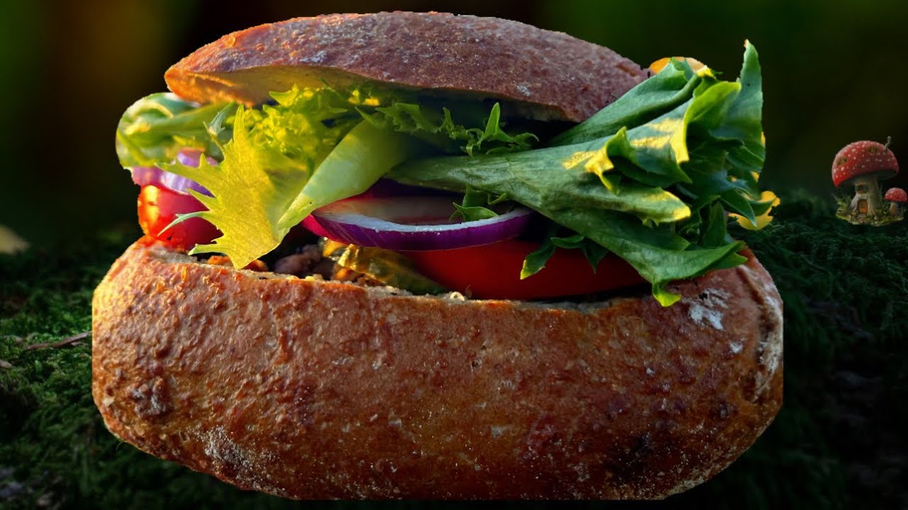 The best burger with Stuffed grilled ribs Big Burger Ever I made - YouTube