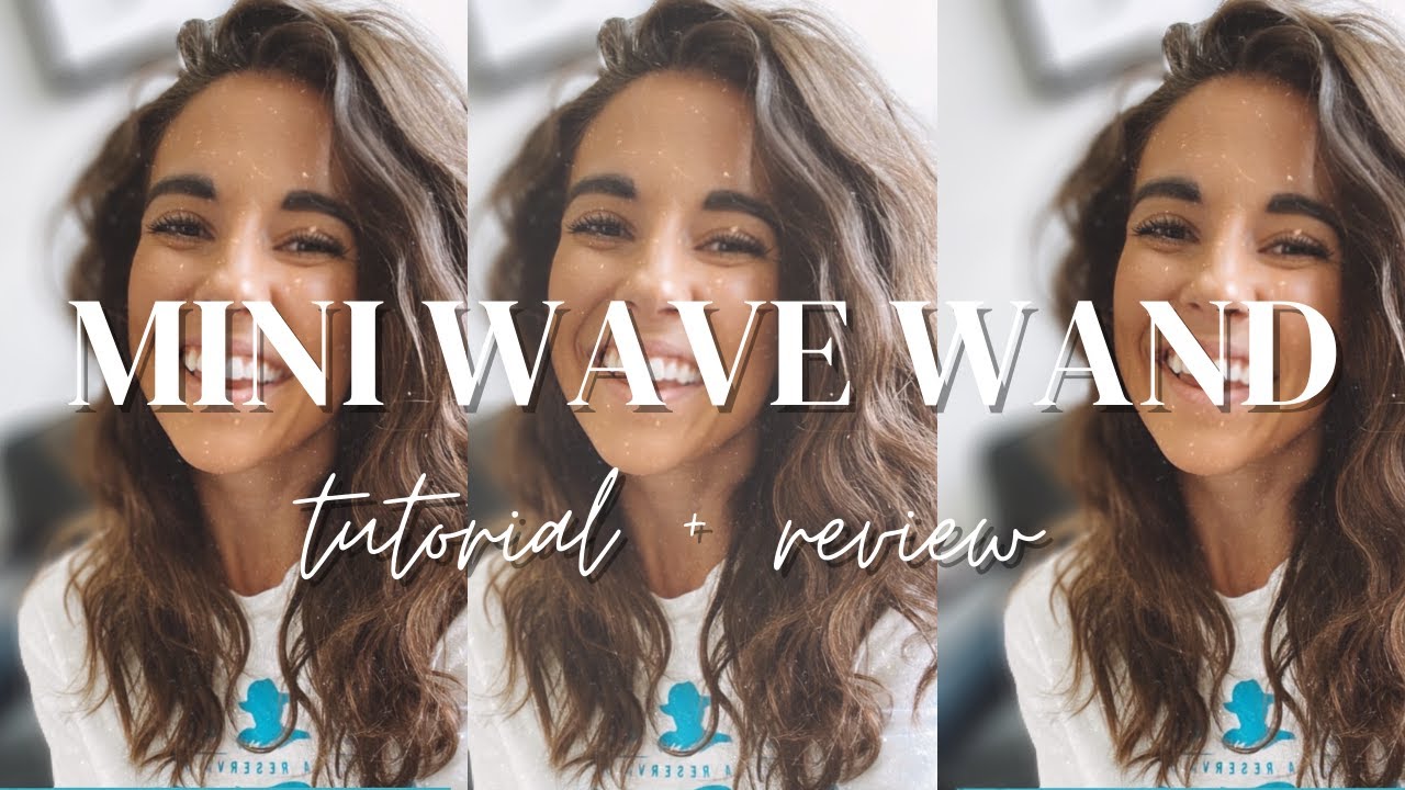 BONDI BOOST MINI WAVE WAND REVIEW + TUTORIAL: 25mm wave wand tips and  process - YouTube