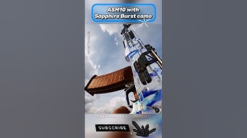 ASM10 with Sapphire Burst camo 🔷🎊 #codm #shorts