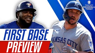 2025 First Base Preview! Draft Guide, ADP, Sleepers, Busts & More! | Fantasy Baseball Advice