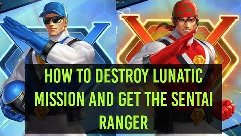 How to beat Lunatic mission and unlock Super Sentai Ranger in Kings of Fighters All Star