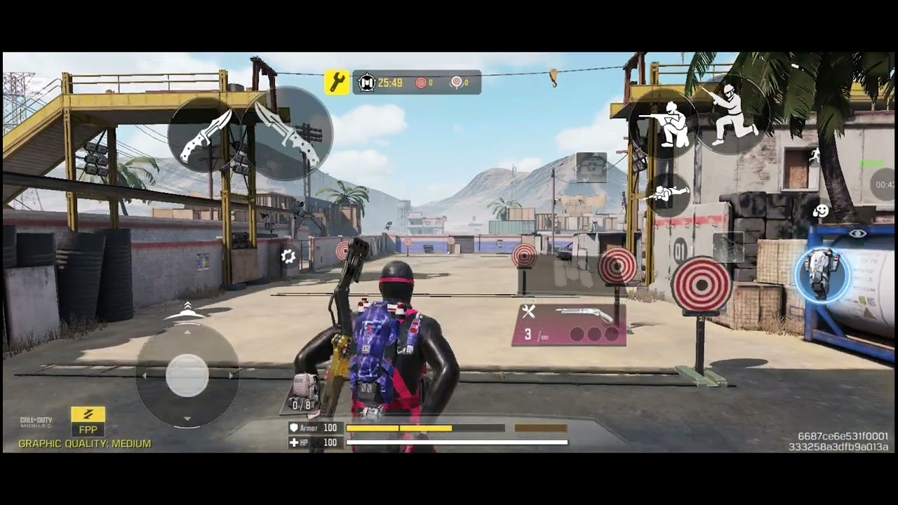 How to do the short gun throw 