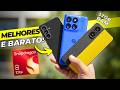 TOP 7 MELHORES Celulares BOM e BARATO em 2025! (RODA TODOS JOGOS)