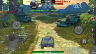 Wot Blitz - Leopard Gameplay (With Drifts!)