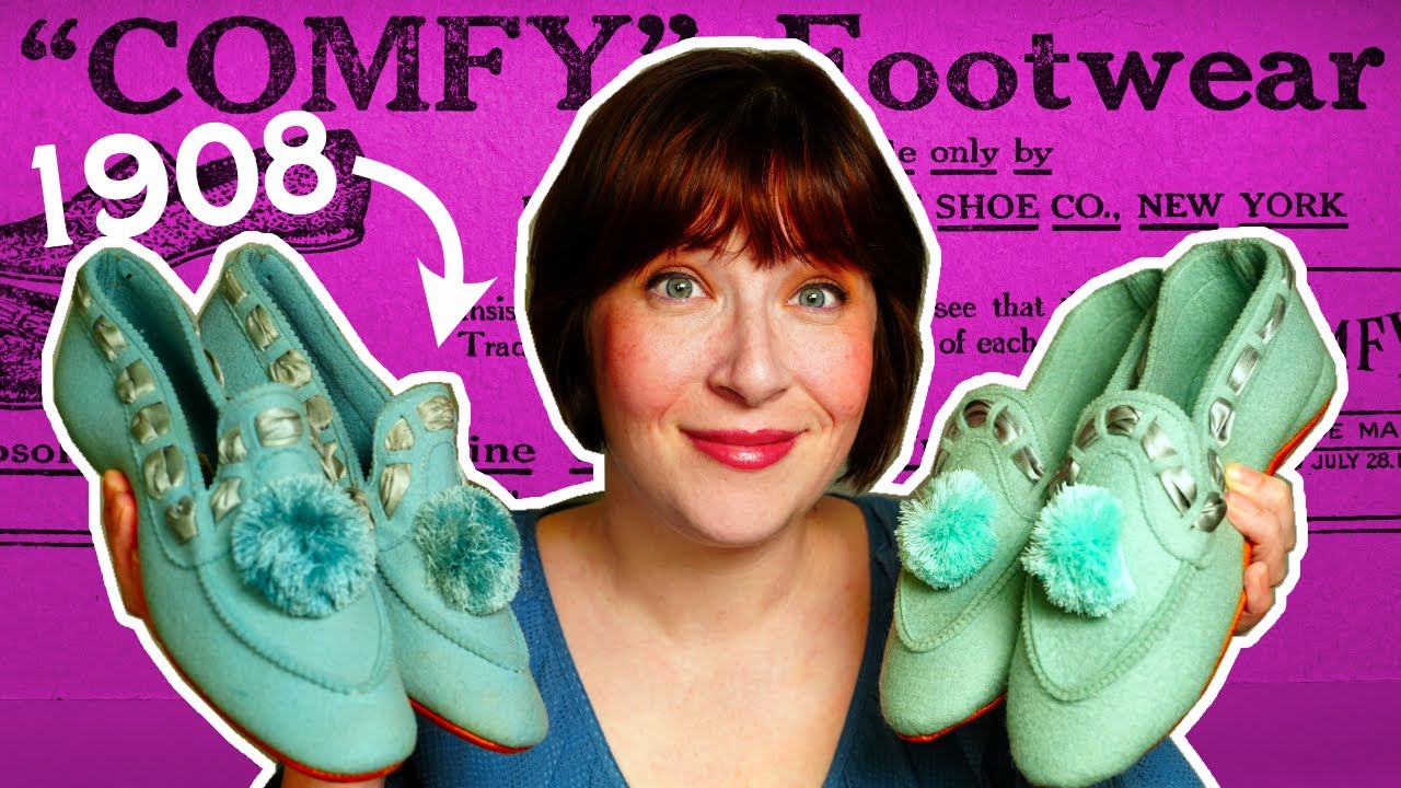 Making 100 year old Comfy Slippers: Free Pattern!