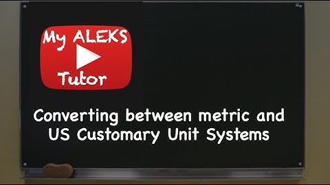 Converting between metric and US Customary Unit Systems