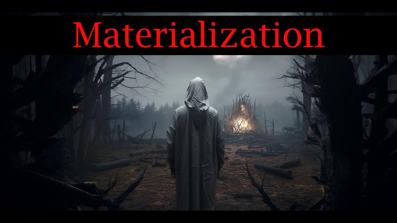 Ghost Materialisation Paranormal Materialization - YouTube
