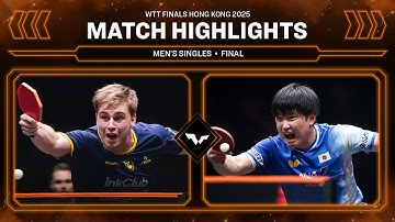 Truls Moregard vs Tomokazu Harimoto | MS Final | #WTTHongKong 2025