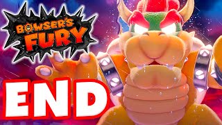 Bowser's Fury - Gameplay Walkthrough Part 4 - ENDING! Bowser Boss Fight! 50/100 Shines!