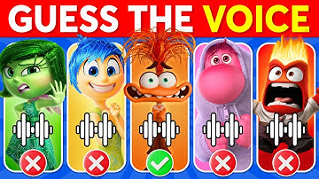 🔊 Raad de stem...! Inside Out 2 Film 🔥 Jaloezie, schaamte, angst, verveling