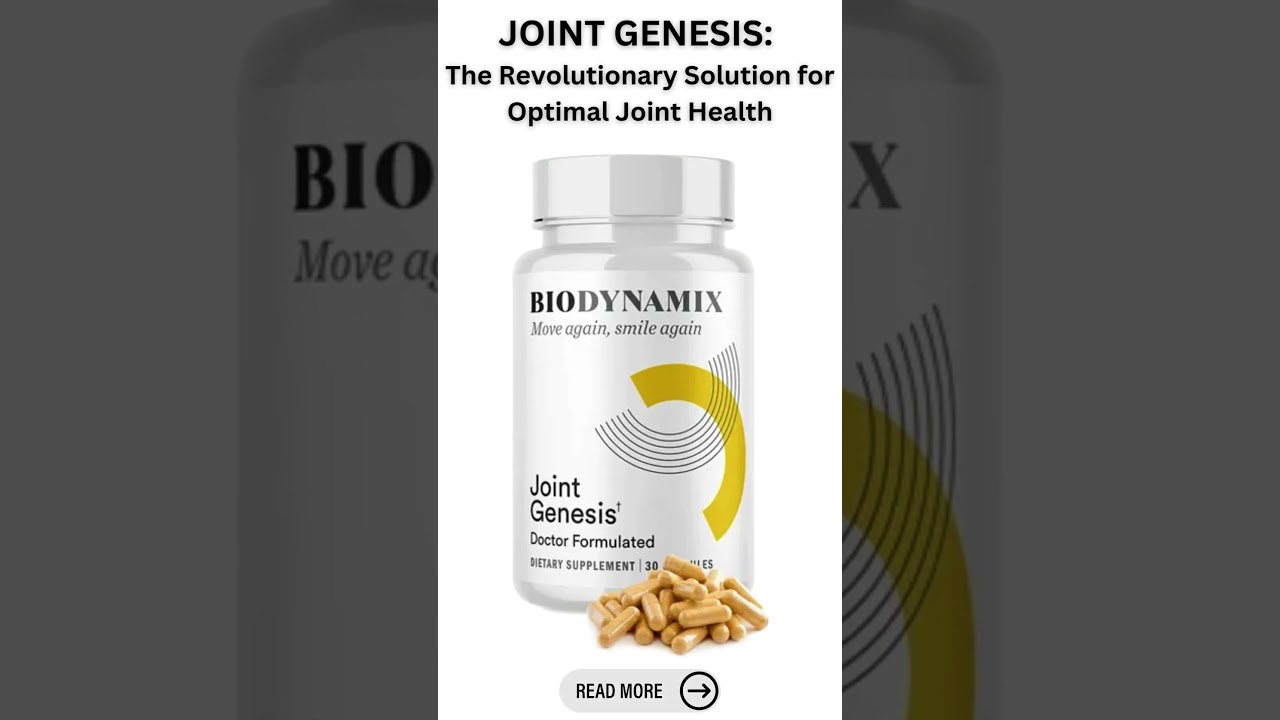 A Comprehensive Review of Joint Genesis: Transforming Joint Health with Natural Supplements