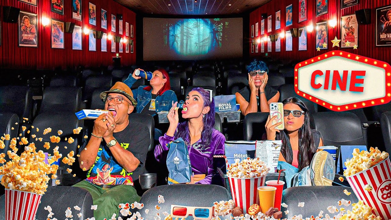 EL CINE 🍿😂 // FAMILIA RECOCHA