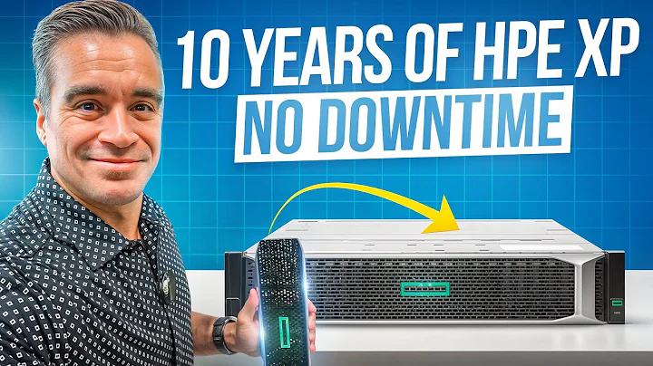 100% Uptime for a Decade: HPE XP8 Storage