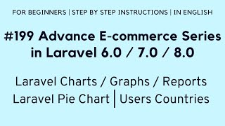 Laravel 8 E-commerce | Laravel Charts, Graph and Reports | Laravel Pie Chart/Graph | Users Reporting