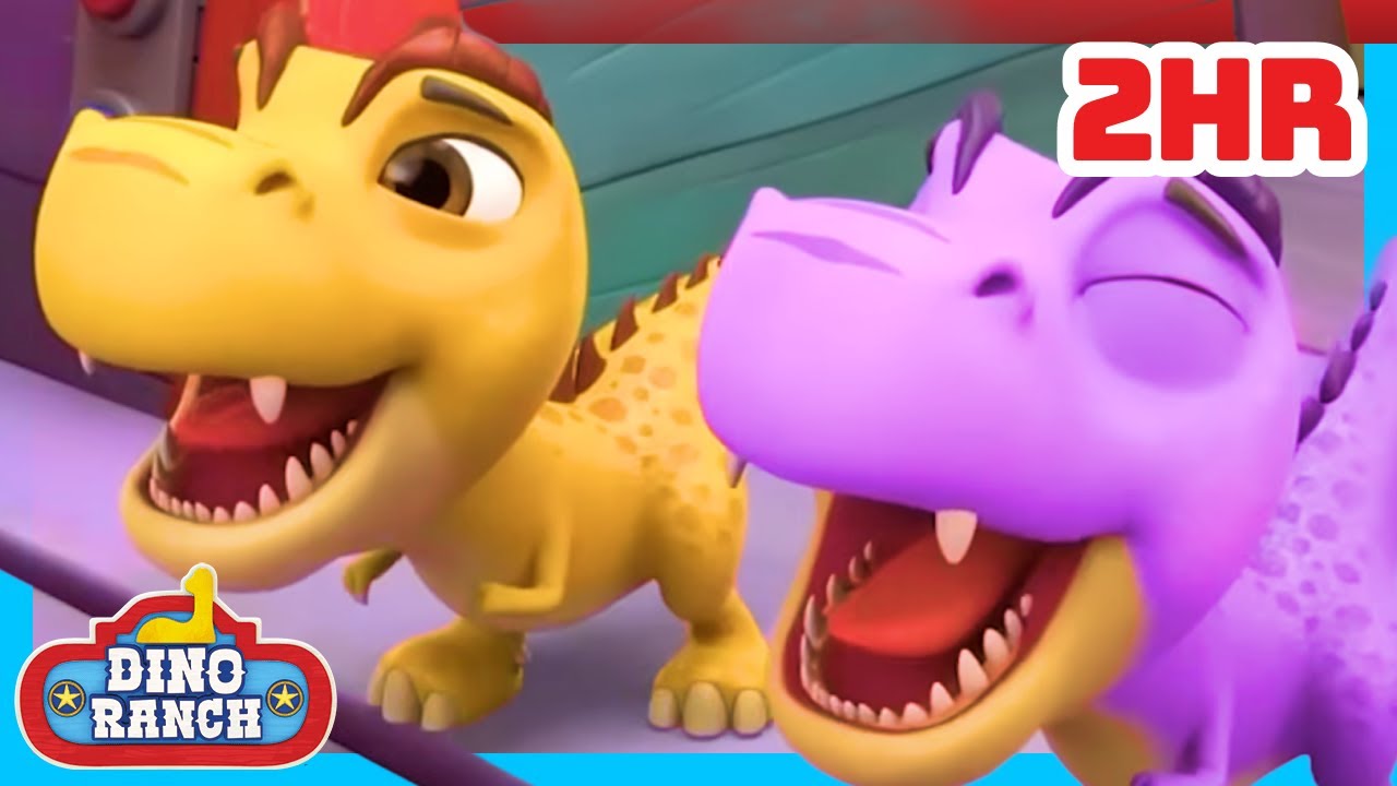 La aventura de rescate de Bronto 🦕| Dino Ranch Español | Dibujos Animados para Niños