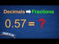 How to convert decimals to fractions (step-by-step)