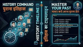 Linux Grep and History Command Tutorial in Hindi | Networking Mastery Class 05