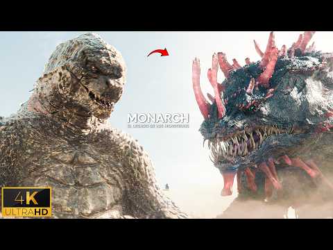 Godzilla vs Titan X | Monarch | 4K Scene