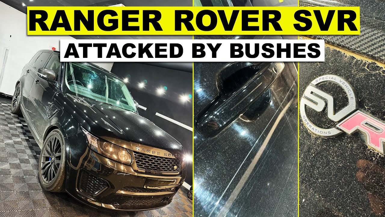Rovers Remover How Is It THIS BAD? - Range Rover SVR Scratch Removal Detail - YouTube