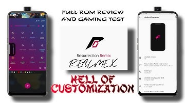 [ROM] Resurrection Remix OS v8.5.9 for Realme X | Highly Customizable | Extreme Gaming & features