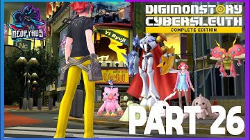 DIGIMON STORY CYBER SLEUTH Walkthrough Gameplay Part 26 - FINDING THE ROYAL KNIGHTS