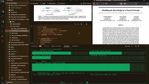 Single script implementation of knowledge distillation in LLMs