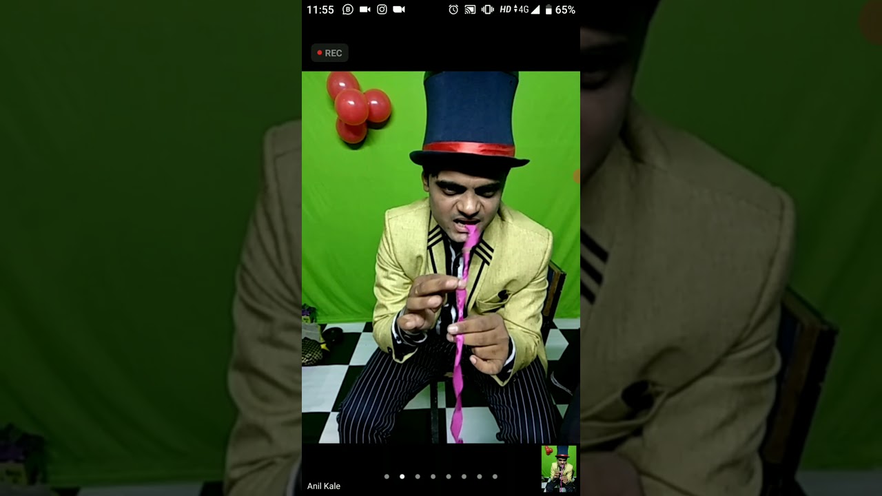 Virtual Magic Show by Magician Anil on 1 Jan 2021