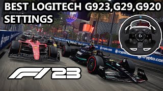 F1 23 Logitech G923 Settings by GAMETUBE786 6,190 views 11 months ago 10 minutes, 23 seconds