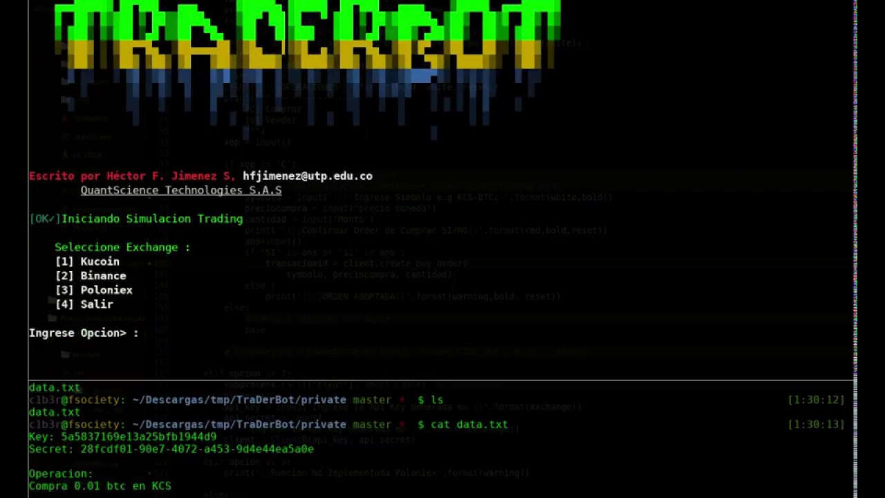 Test API Kucoin - YouTube