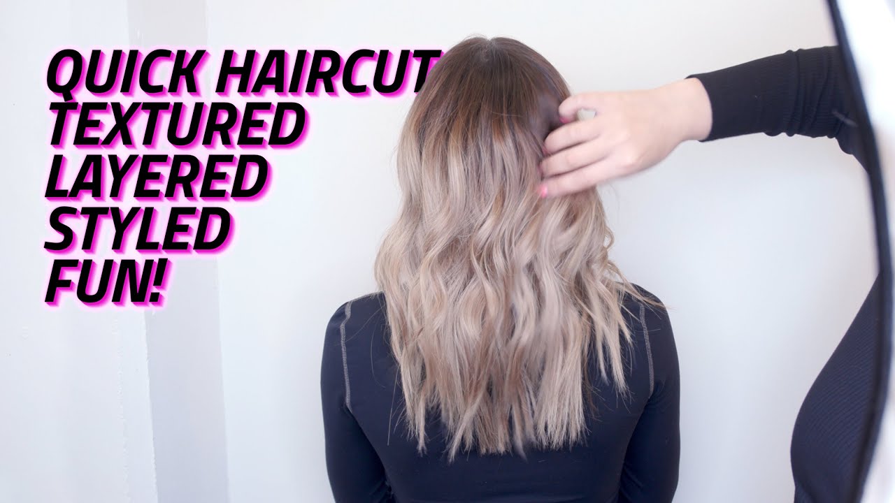 How To Haircutting - Create Texture EASY and FAST! - YouTube