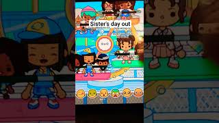 Sisters day out ❄️😵💫🫶 #tocaboca #aesthetic #dayout #sister