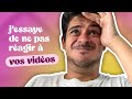 Episode 172  jessaye de ne pas ragir  vos vidos